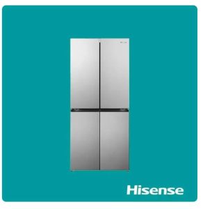 Hisense Cross Door Refrigerator 427L (54WC-RQ)