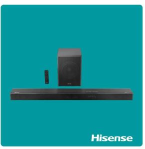 Hisense Soundbar with Subwoofer 420W 3.1.2CH (U3120G) M