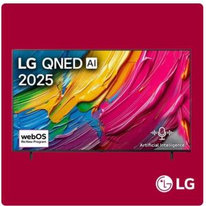 LG TV QNED 65 Inch QNED80A6A 4K Smart AI Magic Remote HDR10 webOS25