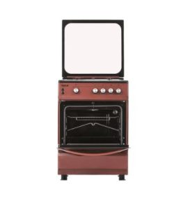 Scanfrost 6 series Gas Cookers (60X60) Burgundy: CK6400R