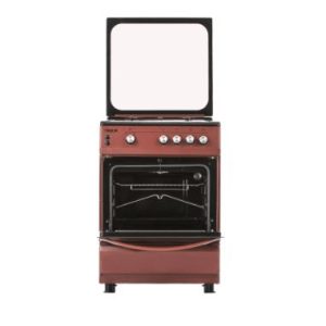 Scanfrost 6 series Gas Cookers (60X60) Burgundy: CK6400R