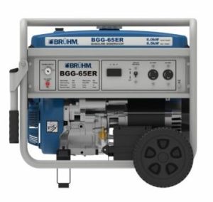 BRUHM 6.5KVA GASOLINE GENERATOR Model: BGG-65ER