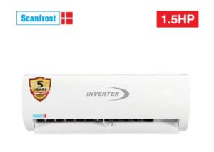 SCANFROST 1.5HP AC SPLIT INVERTER With Installation Kit Model SFACS12INM