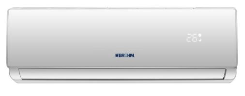 Bruhm 1.0 HP Split Air Conditioner with Installation Kit Model: BAS-09RCEW