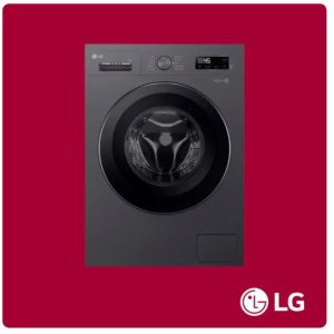 LG Front Load Wash & Dry 9/5KG (F2V5FGPYJE) Washing Machine