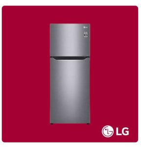 LG Top Freezer Refrigerator 260L (GL-C252SLBB)