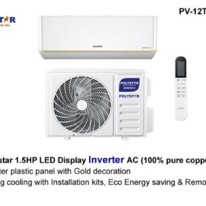 POLYSTAR 1.5HP LED DISPLAY INVERTER AC WITH KITS