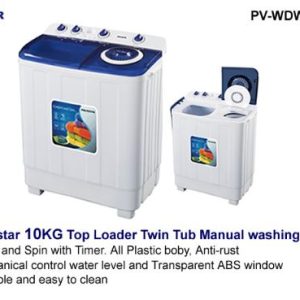 POLYSTAR 10KG TOP LOADER WASHING MACHINE