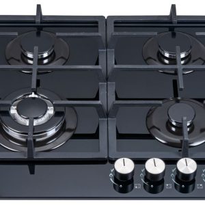 POLYSTAR 8MM THICKNESS GLASS 4 GAS HOB