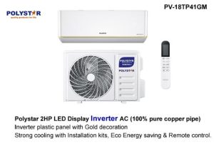 POLYSTAR 2HP LED DISPLAY INVERTER AC WITH KITS