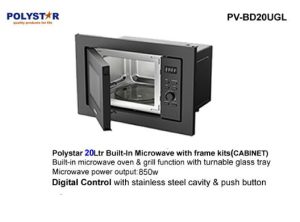 POLYSTAR BUILT-IN MICROWAVE – 20 LTR